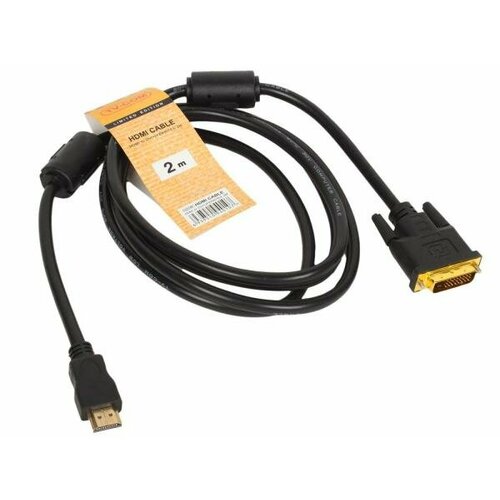 Кабель HDMI-DVI 2м Telecom LCG135F-2M/OG135F-2M