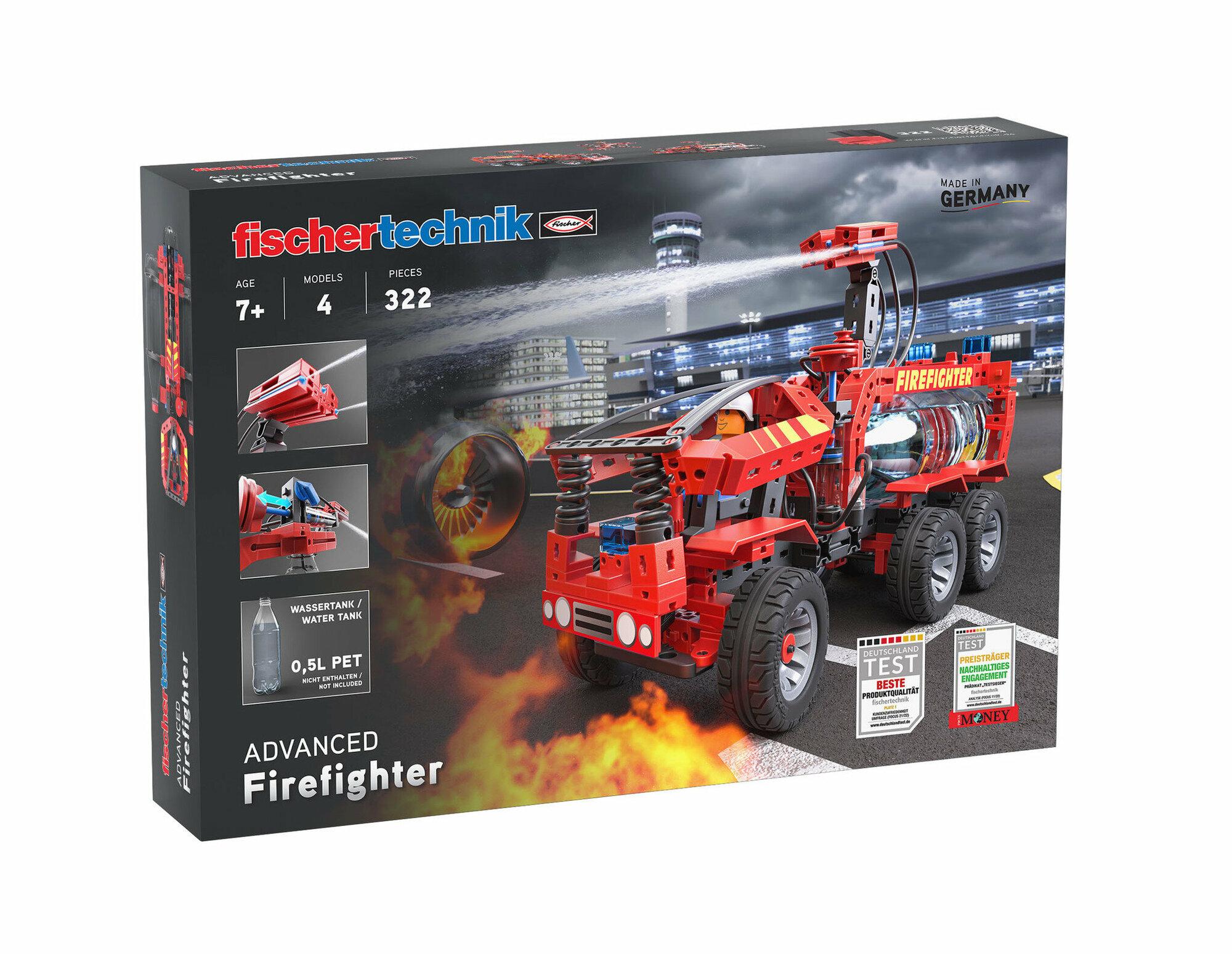 Конструктор Fischertechnik Пожарная машина / Firefighter