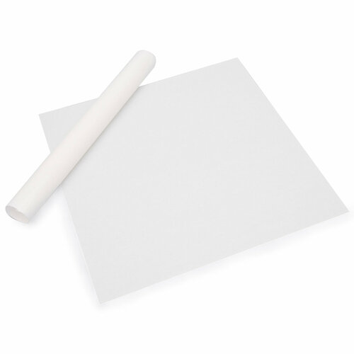 Оберточная бумага парафинированная 390*390 мм белая, 1000 шт
