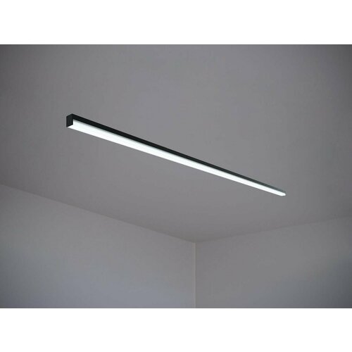 Модный свет Линейный накладной светильник MODALINE N20 2,5м 50Вт 3000K чёрный