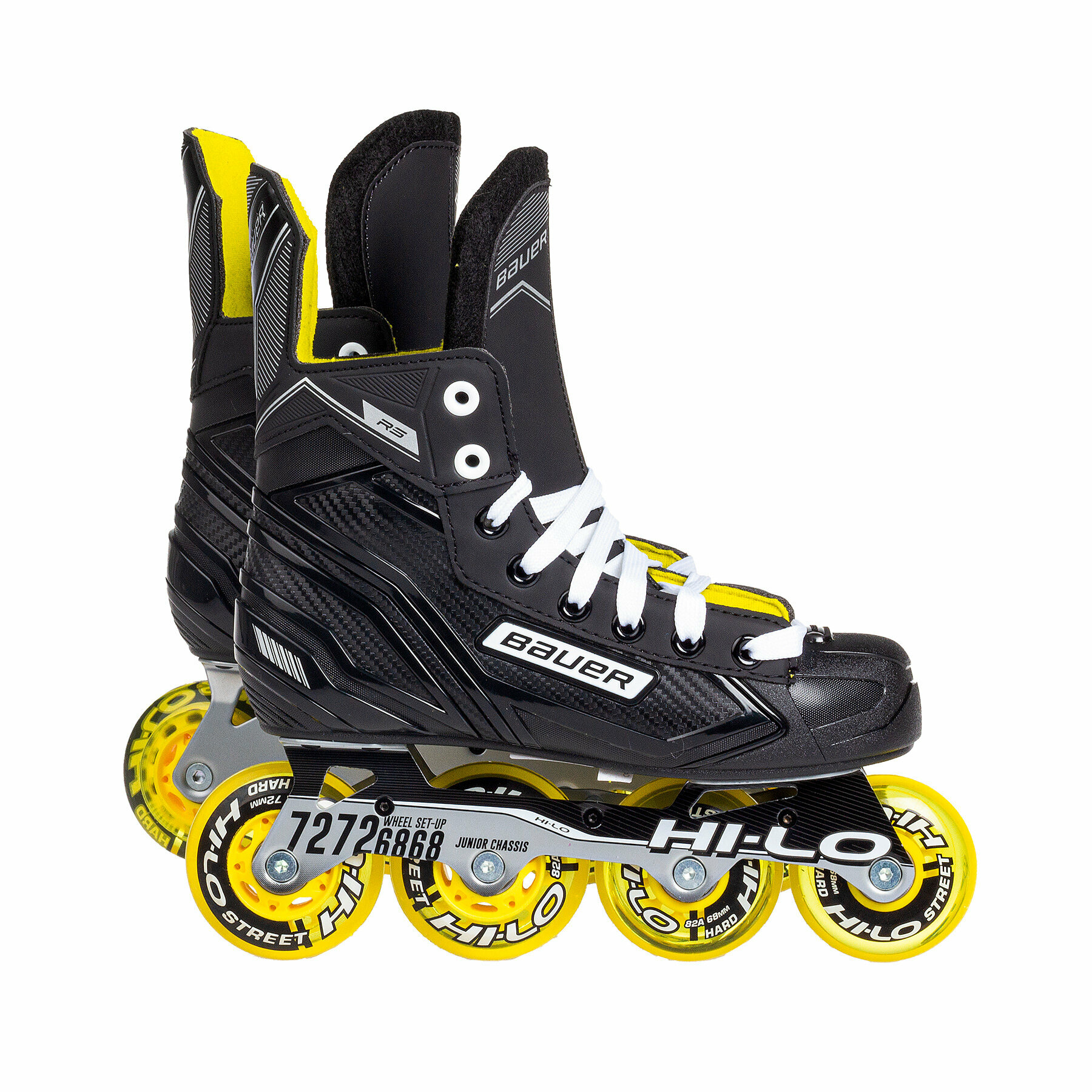 Коньки роликовые BAUER RH RS SKATE JR (4.0, R)