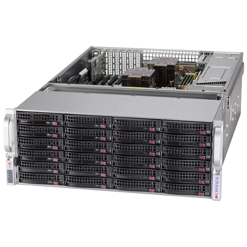 Серверная платформа Supermicro SuperStorage 4U Server 640P-E1CR36L noCPU(2)3rd Gen Xeon Scalable (SSG-640P-E1CR36L) серверная платформа supermicro superstorage 4u ssg 640p e1cr36l