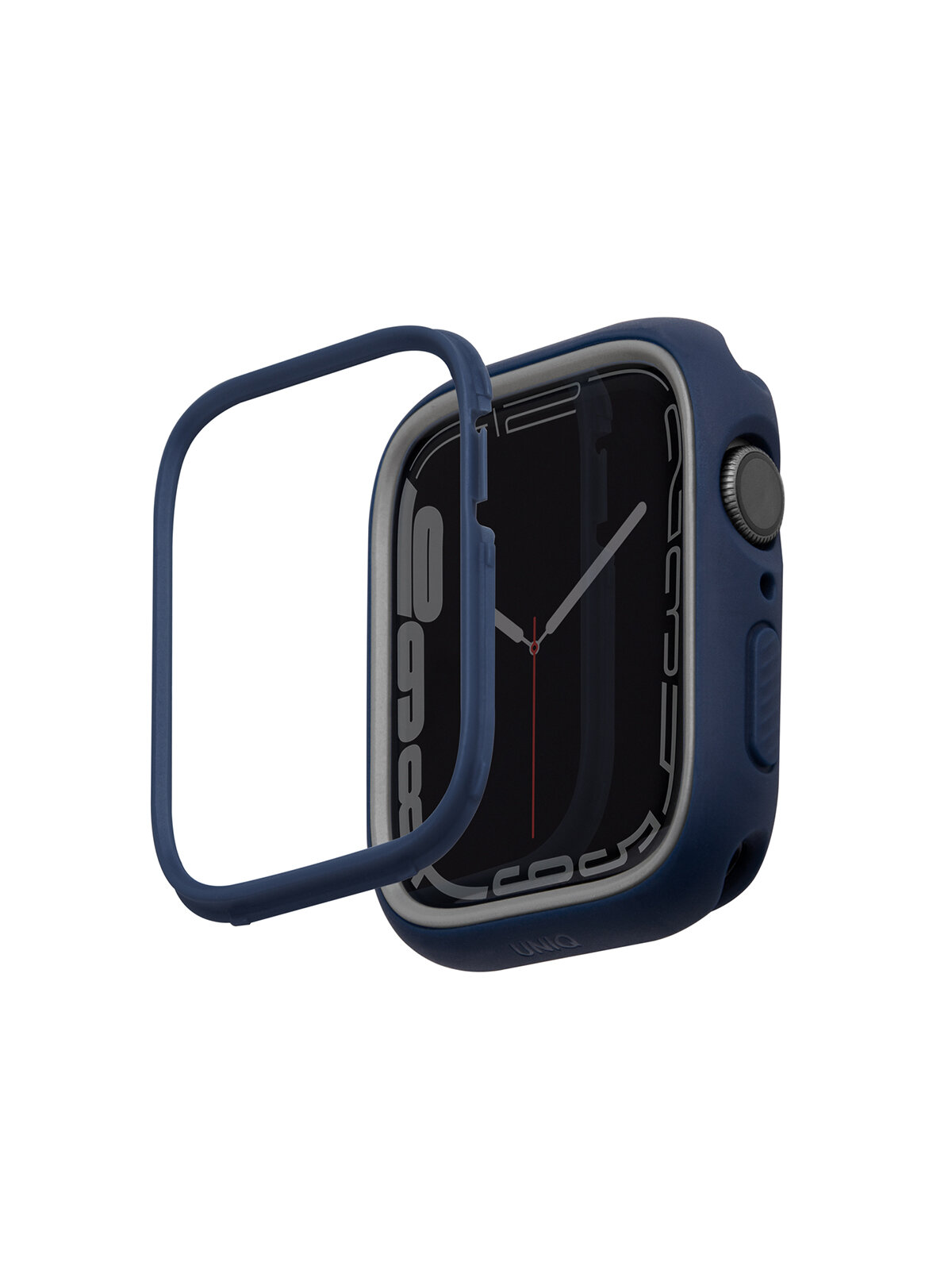 Uniq для Apple Watch 45/44 mm чехол Moduo interchangable case Blue/Grey