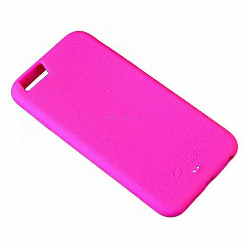 Накладка Melkco Silikonovy Silicone Case силиконовая для Apple iPhone 6 Pink (розовая) + пленка