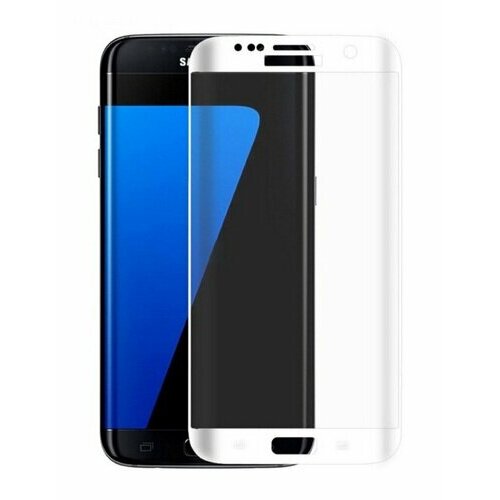 Защита экрана 9H защитное стекло 3D (изогнутое) для Samsung Galaxy S7 Edge White защита экрана 9h защитное стекло 3d изогнутое для samsung galaxy s7 edge silver