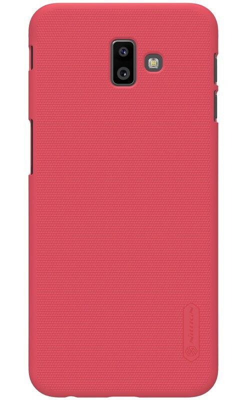 Накладка Nillkin Frosted Shield пластиковая для Samsung Galaxy J6 Plus 2018 (J610/J6 Prime) Red (красная)