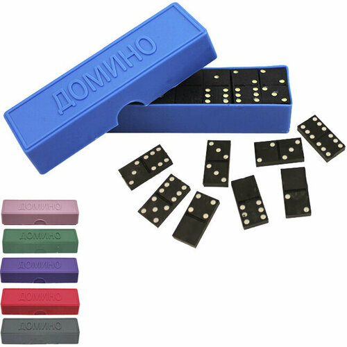 Домино, Спортзавод, детская игра развивающая, в футляре