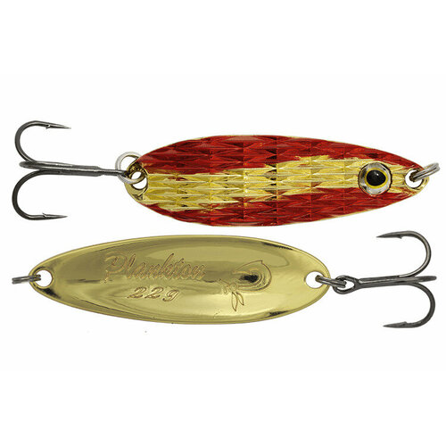 Блесна колеблющаяся LureMax Plankton 28мм, 3 г, 36, White eye