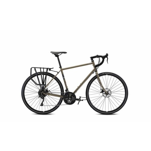 фото Велосипед fuji touring disc (2021) 58" тёмный хаки