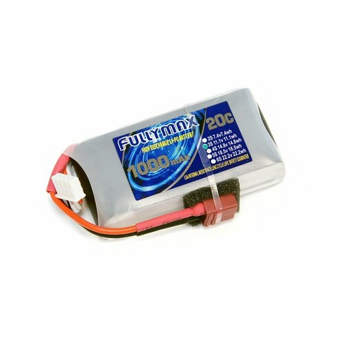 Аккумулятор LiPo Fullymax 11.1V 1000мАч 20C FB1000XL-3S