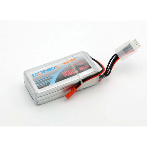 Аккумулятор LiPo Bonka 1300мАч 25C 11.1V BK-1300-25-3S