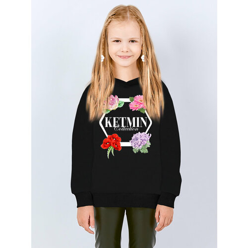 фото Толстовка ketmin, размер 98, черный