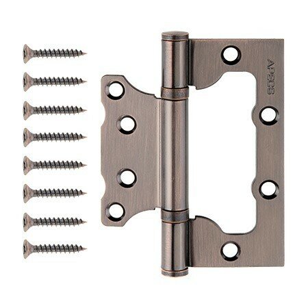 фото Петля накладная Apecs 100*75*2,5-B2-Steel-AC