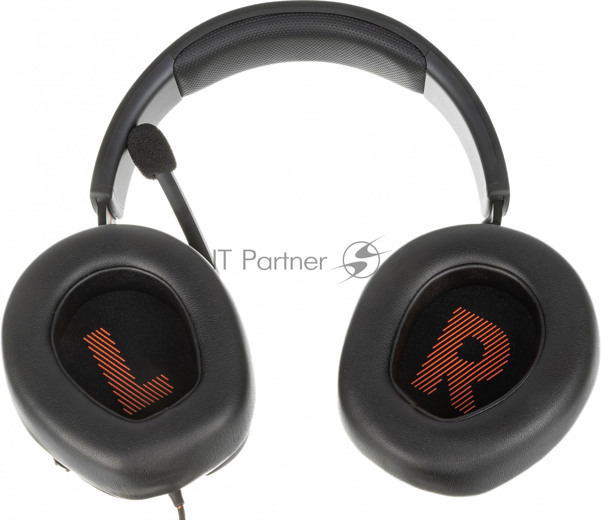Гарнитура игровая JBL Quantum 200, для ПК и игровых консолей, мониторные, черный [jblquantum200blk] - фото №16