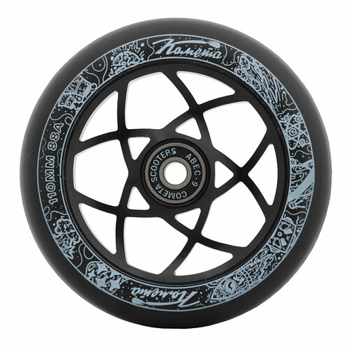 фото Колесо д/сам. комета атом черный / черный