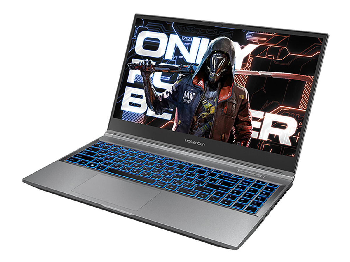 Ноутбук MAIBENBEN X527 X527FSFNLGRE0 (15.6", Core i7 12650H, 16Gb/ SSD 512Gb, GeForce® RTX 4060 для ноутбуков) Серый - фото №4