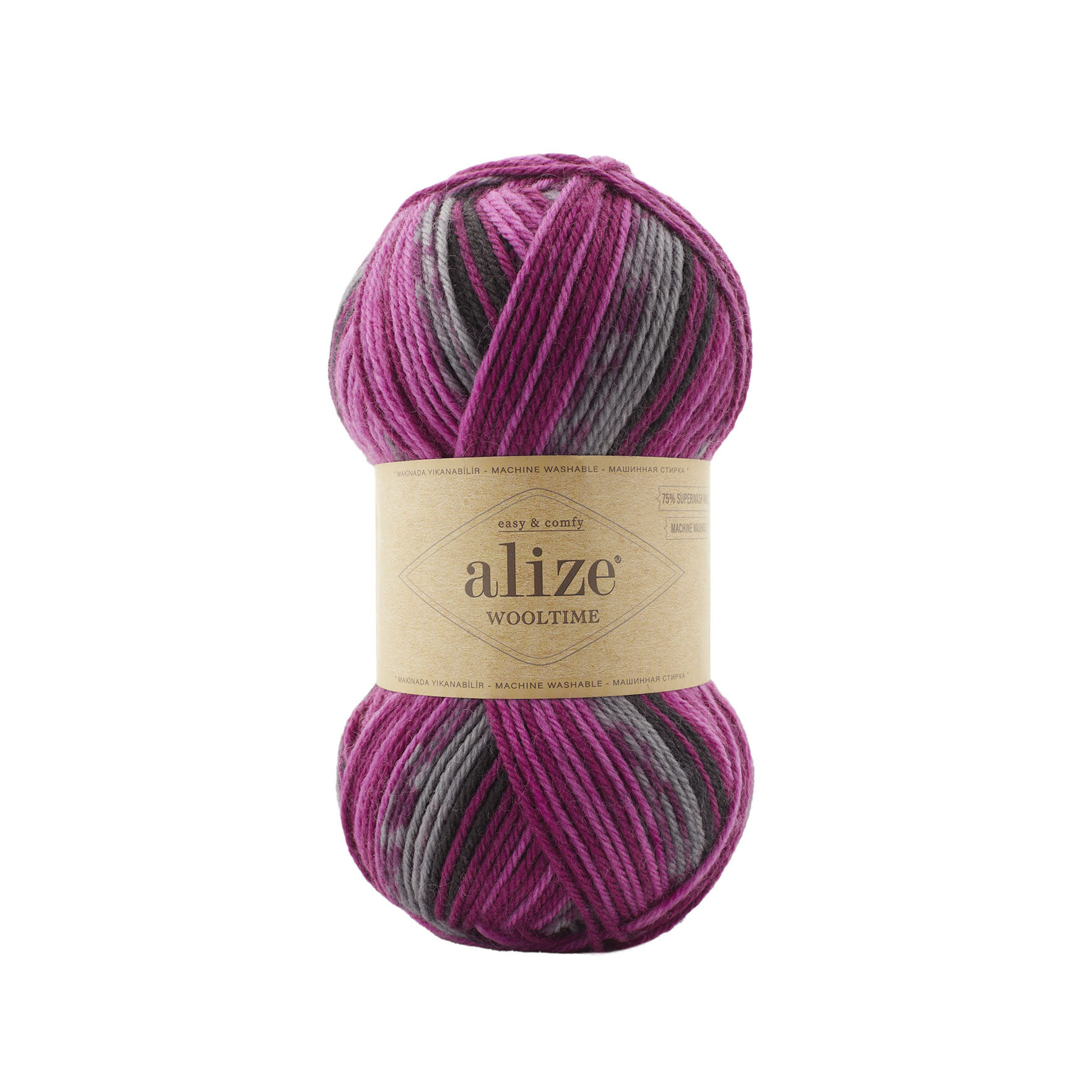 Пряжа Alize Wooltime Ализе ВулТайм, 11018 75% шерсть, 25% полиамид, 100 г, 200 м, 1 моток.