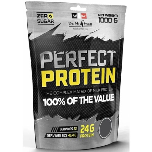 Протеин Perfect Protein Персик 1000 г Dr. Hoffman витамины и минералы комплекс вкус апельсиновый взрыв pak powder animal порошок 411г