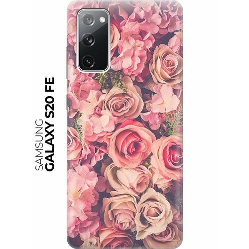 RE: PA Чехол - накладка ArtColor для Samsung Galaxy S20 FE с принтом Розовый куст re pa чехол накладка artcolor для samsung galaxy a12 с принтом розовый куст