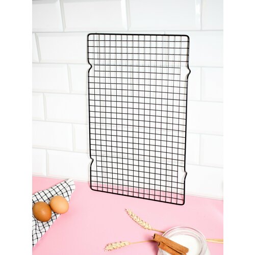 Решетка для глазирования и охлаждения выпечки и мучных изделий (41х25см)