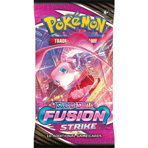 покемон карты коллекционные 10 бустеров pokemon издания fusion strike на английском Покемон карты коллекционные: Бустер Pokemon издания Fusion Strike, на английском