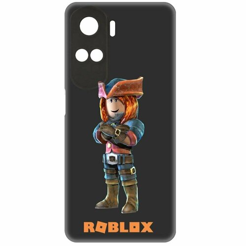 Чехол-накладка Krutoff Soft Case Roblox-Эзебель для Honor 90 Lite черный чехол накладка krutoff soft case roblox эзебель для honor x7 черный