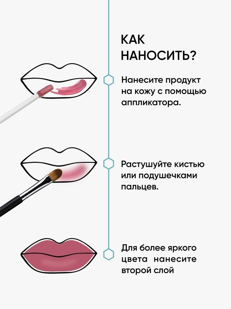 KOROLKOVA Пигмент жидкий / Liquid pigments 3 in 1 LENA 5 гр - фото №5