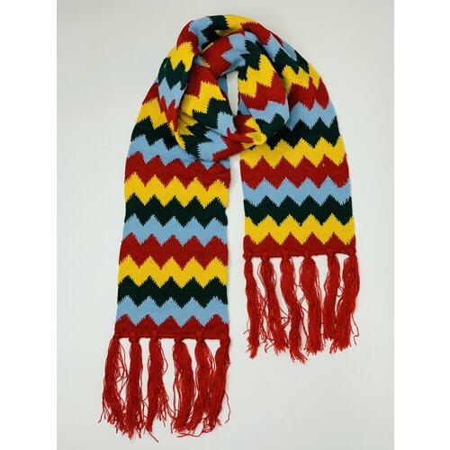 фото Шарф ,160х16 см, зеленый people gift