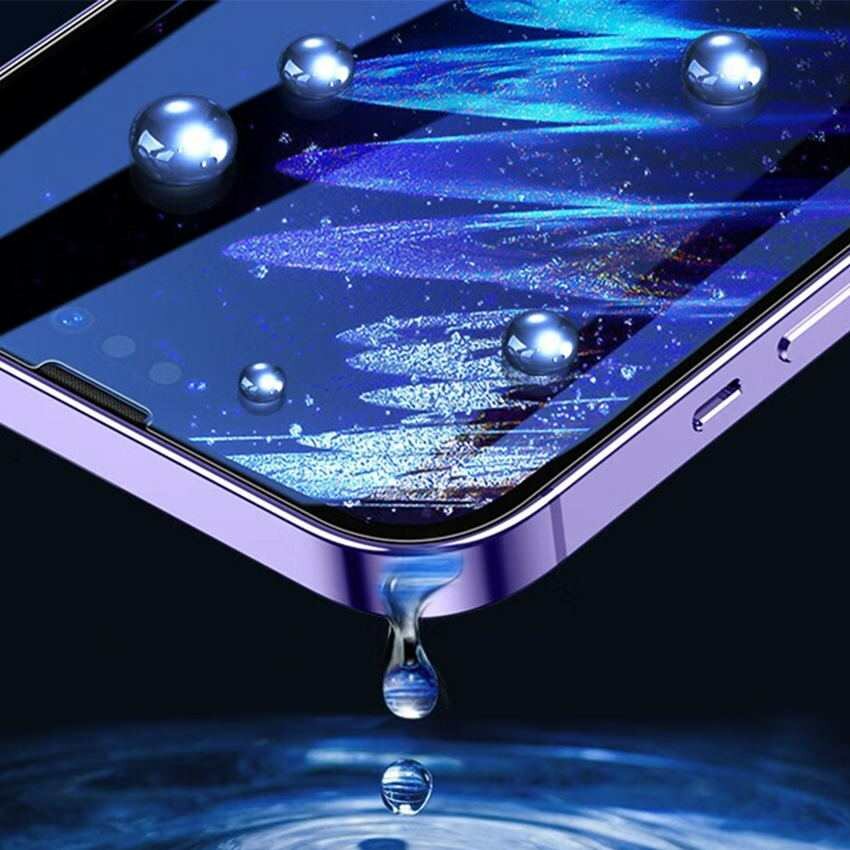 Противоударное защитное стекло без рамок с отступом для iPhone 12/12PRO - 2шт + 2 салфетки — фото 1