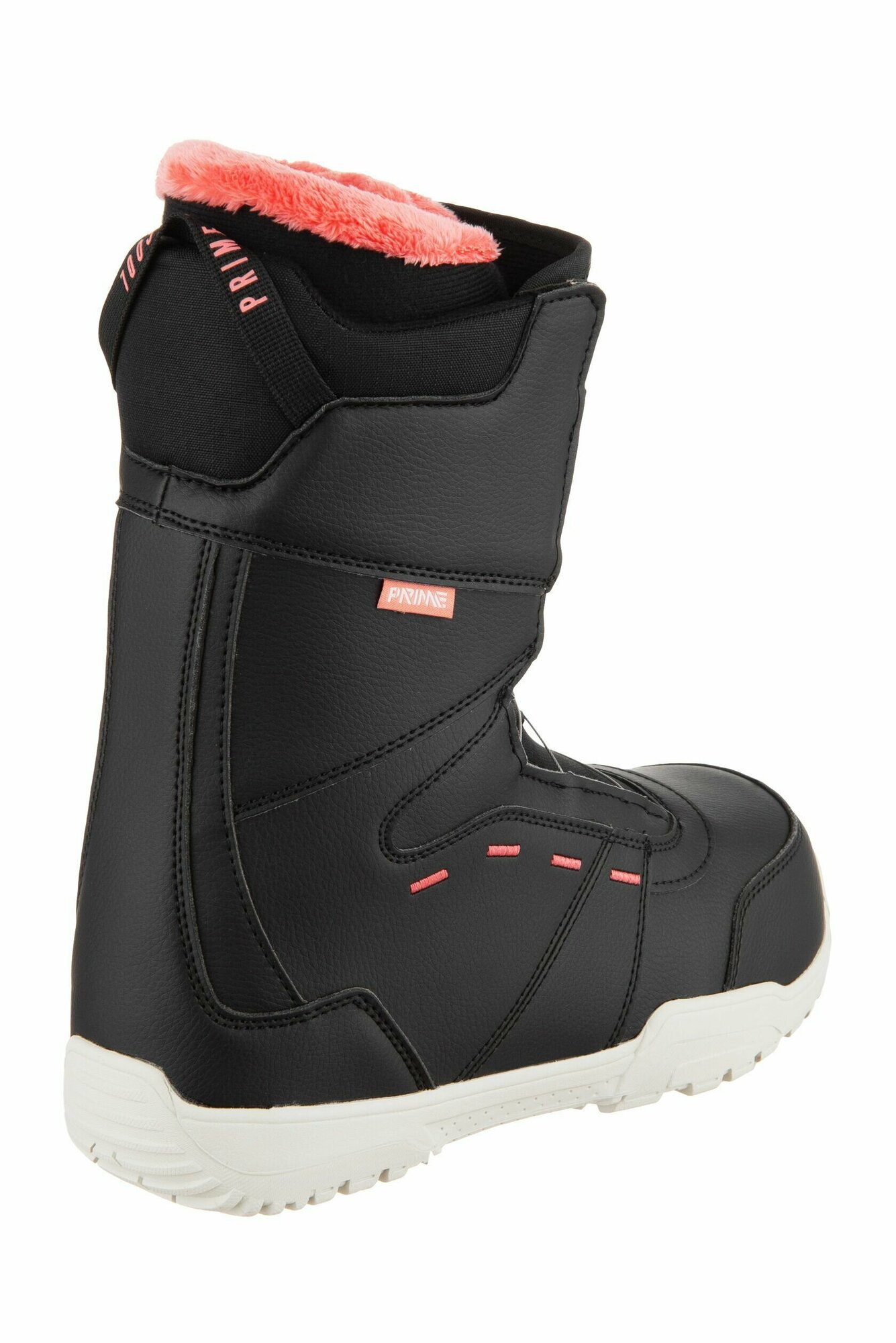 Ботинки сноубордические PRIME COOL-C1 TGF Black-Red (быстрая шнуровка) (37 RU / 24,5 cm)