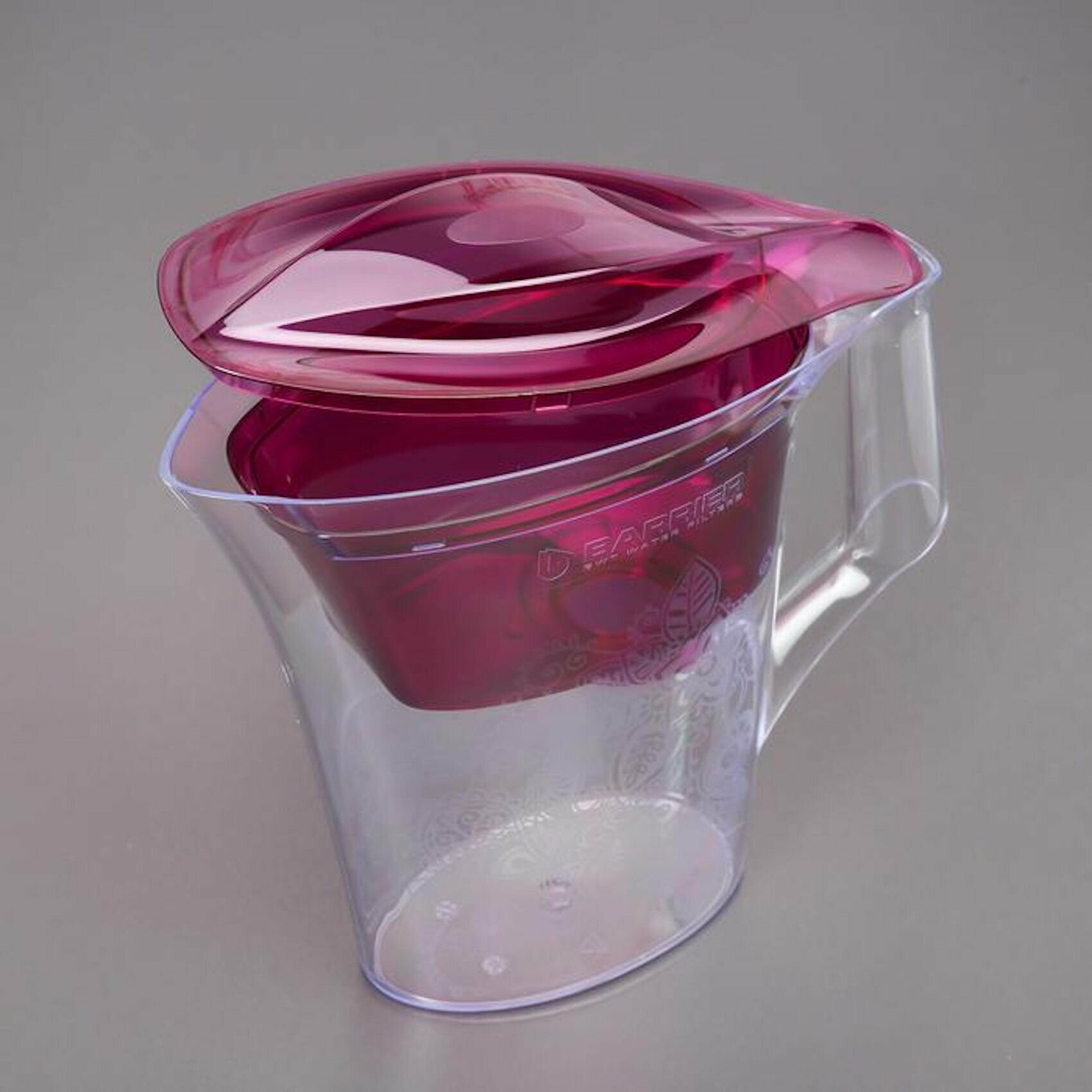 Фильтр-кувшин для очистки воды Барьер-Танго 2,5 л с узором, цвет пурпурный