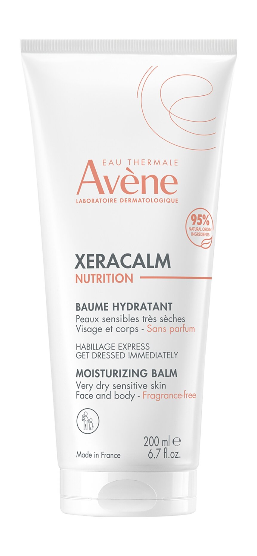 AVENE Avene Xeracalm Nutrition Бальзам для тела легкий питательный, 200 мл