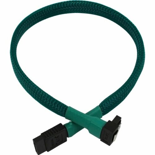 кабель nanoxia nxs6g3b Кабель SATA Nanoxia 45sm, Green (NXS6G4G)