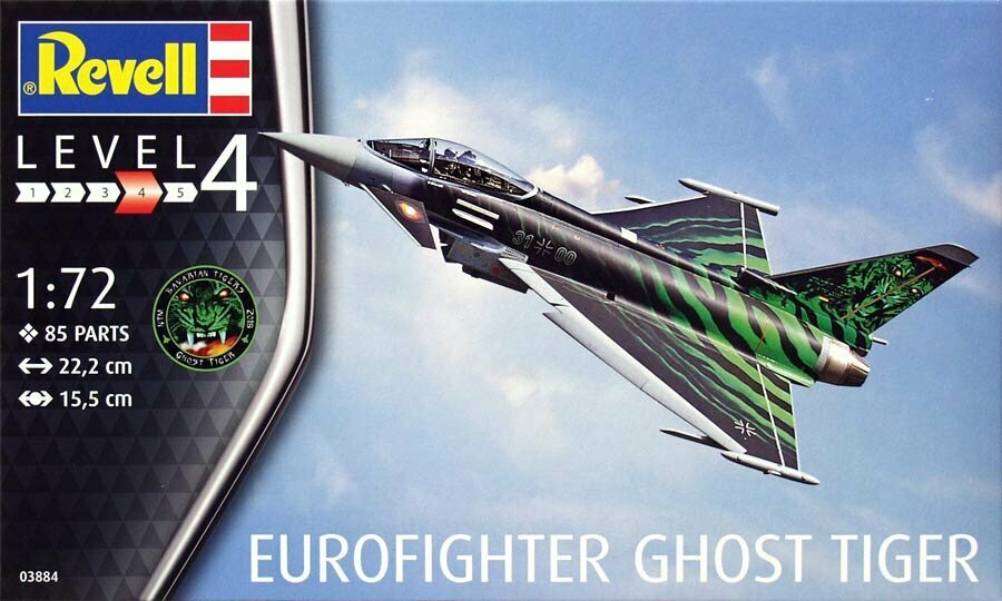 Revell Сборная модель Многоцелевой истребитель Eurofighter Ghost Tiger, 1:72 - фото №8