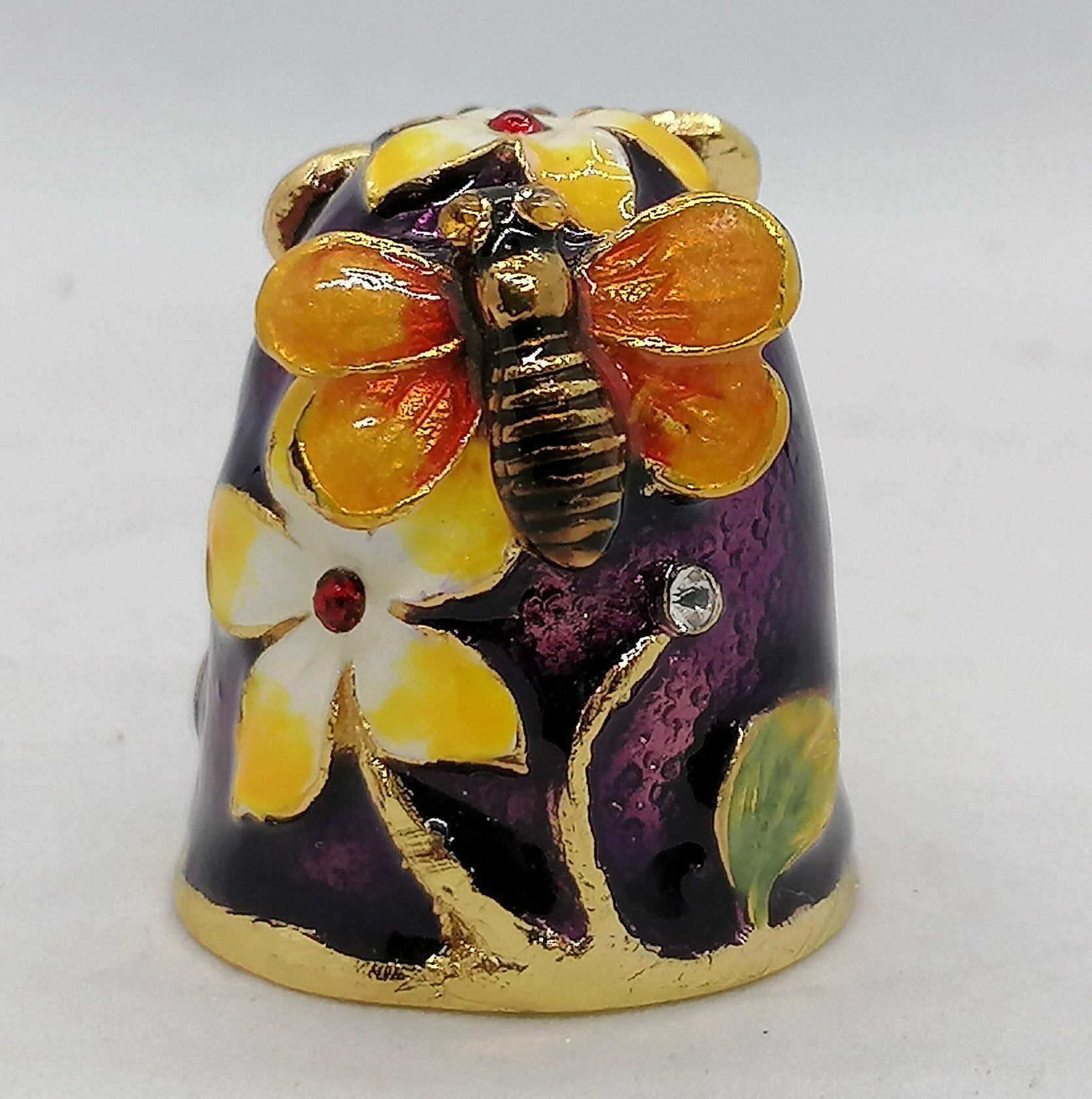 Наперсток Фаберже "пчёлка " — фото 1