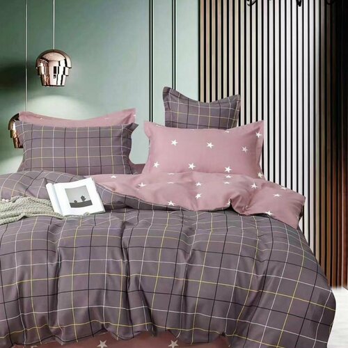 Комплект постельного белья Сатин Евро