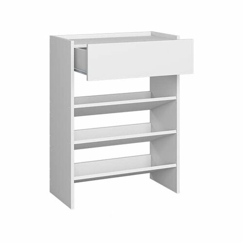 Обувница 600 ЛДСП EGGER 60х30х81 см Белый матовый 6499₽