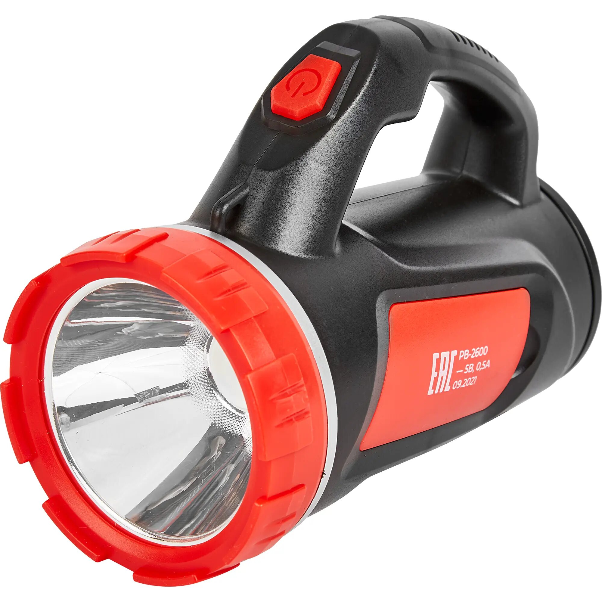 фонарь-прожектор РЕКОРД аккумуляторный LED 5Вт черный - фото №6