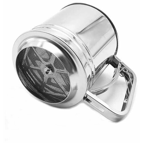 Кружка-ситосито 500 гсито для просеивания муки какао сахарной пудры 524₽