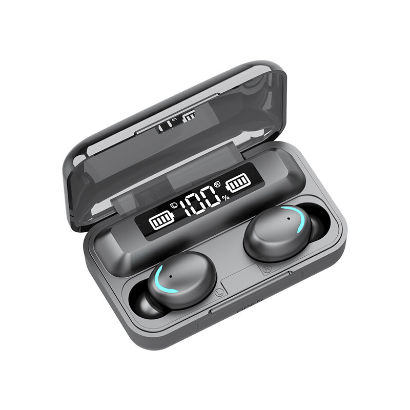 F9 True Wireless Stereo BT 5.0 Беспроводные наушники Mini Smart In-Ear Sport Headset Earbuds