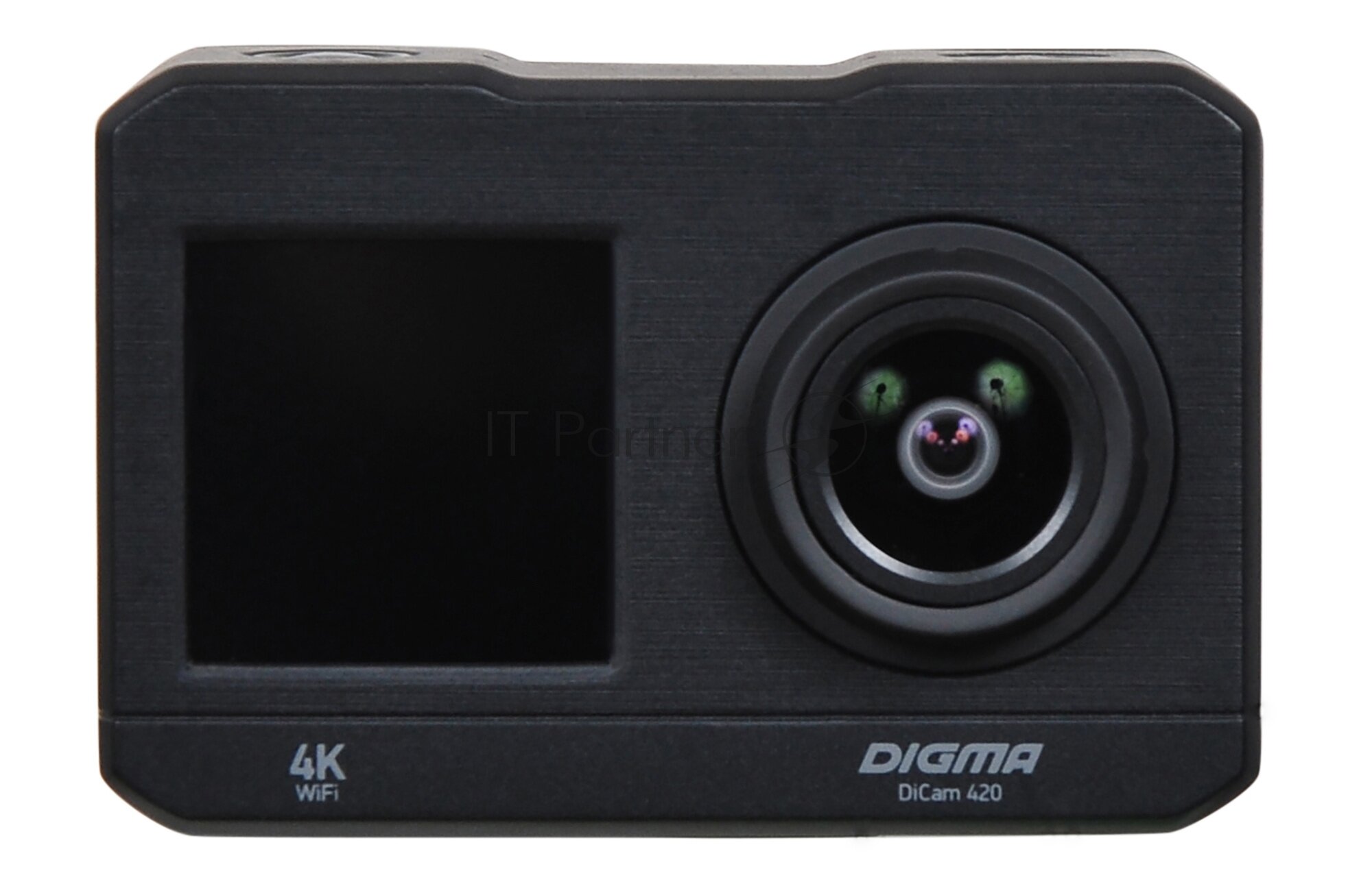 Экшн-камера DIGMA DiCam 420 4K, WiFi, черный [dc420] - фото №11