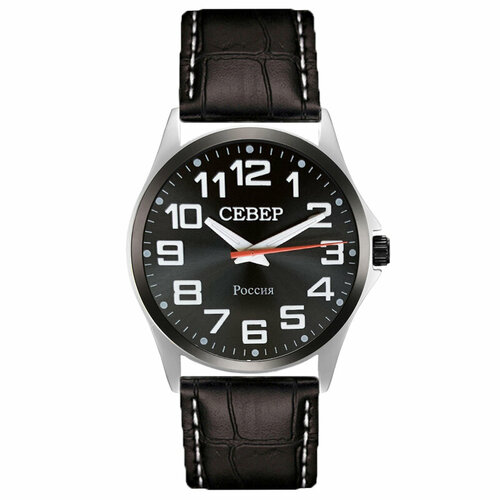 фото Наручные часы север классика, черный