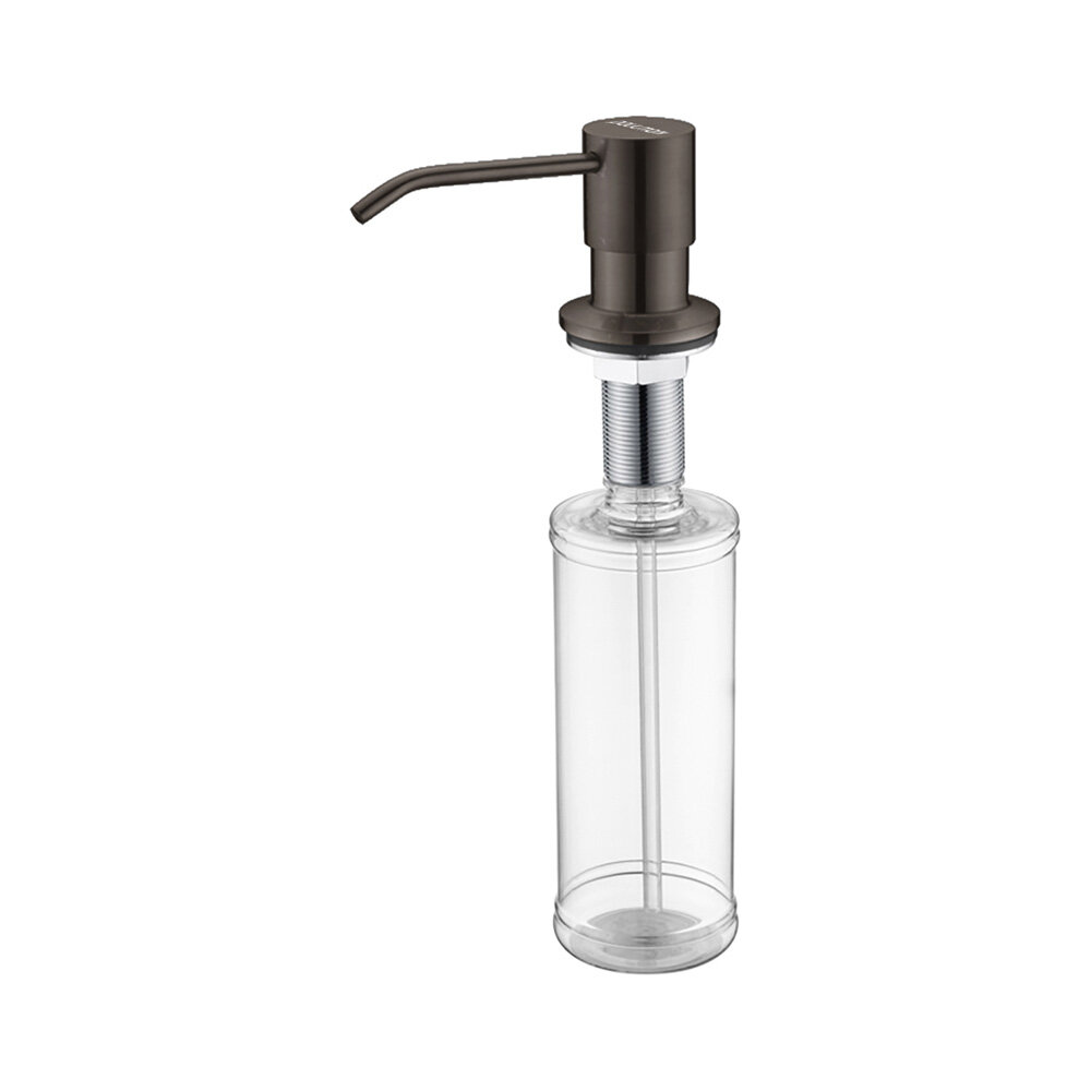 Дозатор для моющего ср-ва Paulmark REIN D002-GM вороненая сталь