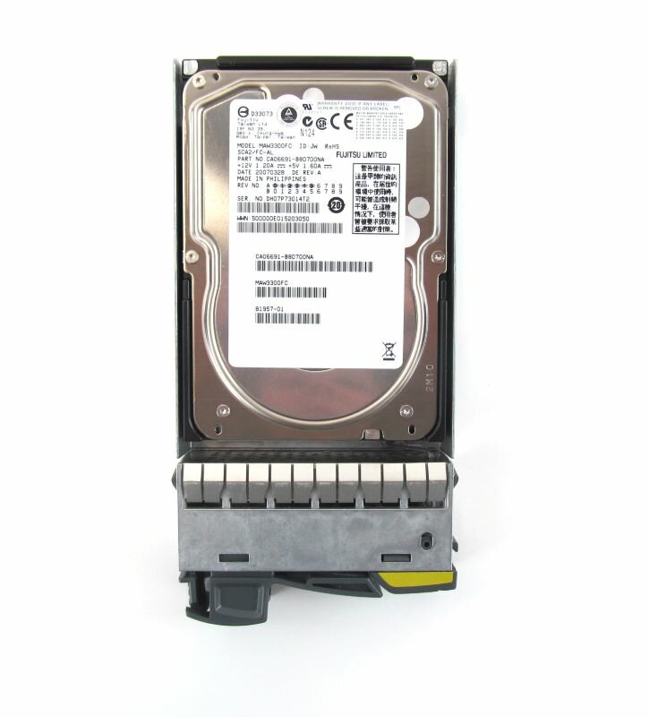 Жесткий диск NetApp Fibre Channel 300Гб 3.5" 10000 rpm (X276A-R5)