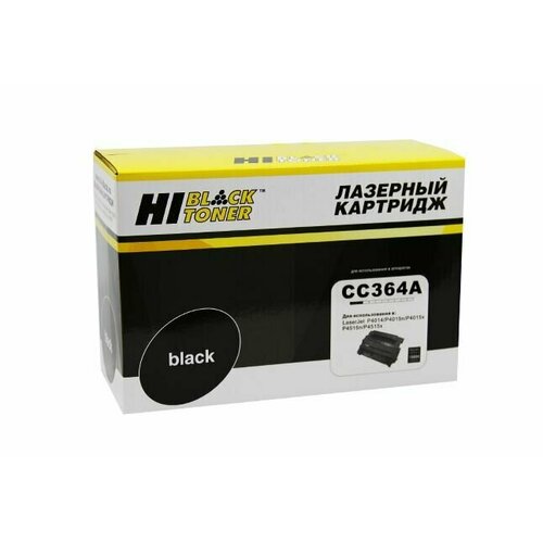 Картридж Hi-Black (HB-CC364A) для HP LJ P4014/P4015/P4515, 10K тонер hi black для hp lj p4014 p4015 p4515 polyester m bk 500 г канистра пурпурный