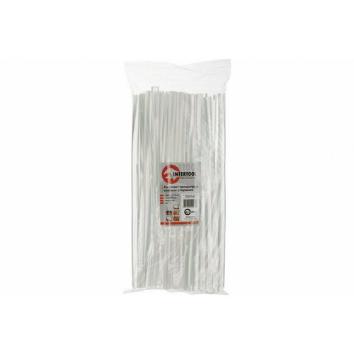 Комплект клеевых стержней прозрачных (1 кг; 11.2х300 мм) INTERTOOL RT-1026