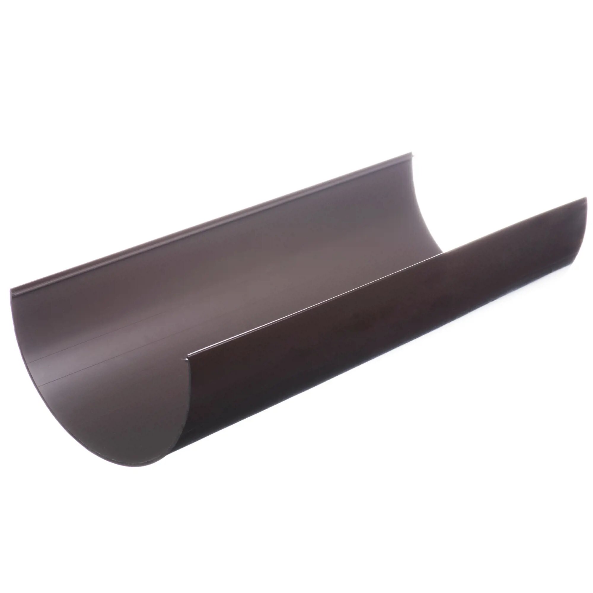 фото Желоб водосточный Dacha 120 мм 2 м коричневый