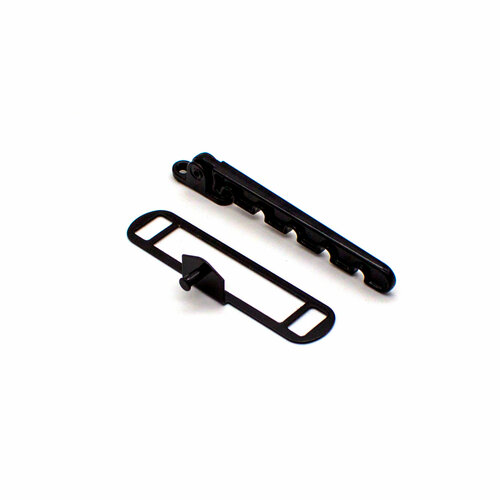 Гребёнка для алюминиевых окон металл (ограничитель открывания) чёрная RAL9005 ограничитель открывания для м п окон т образный металл белый с ключом