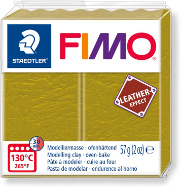 Полимерная глина FIMO Effect 519, оливковая кожа 57г