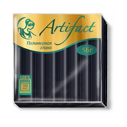 Пластика Artifact (Артефакт) брус 56г классический черный 191